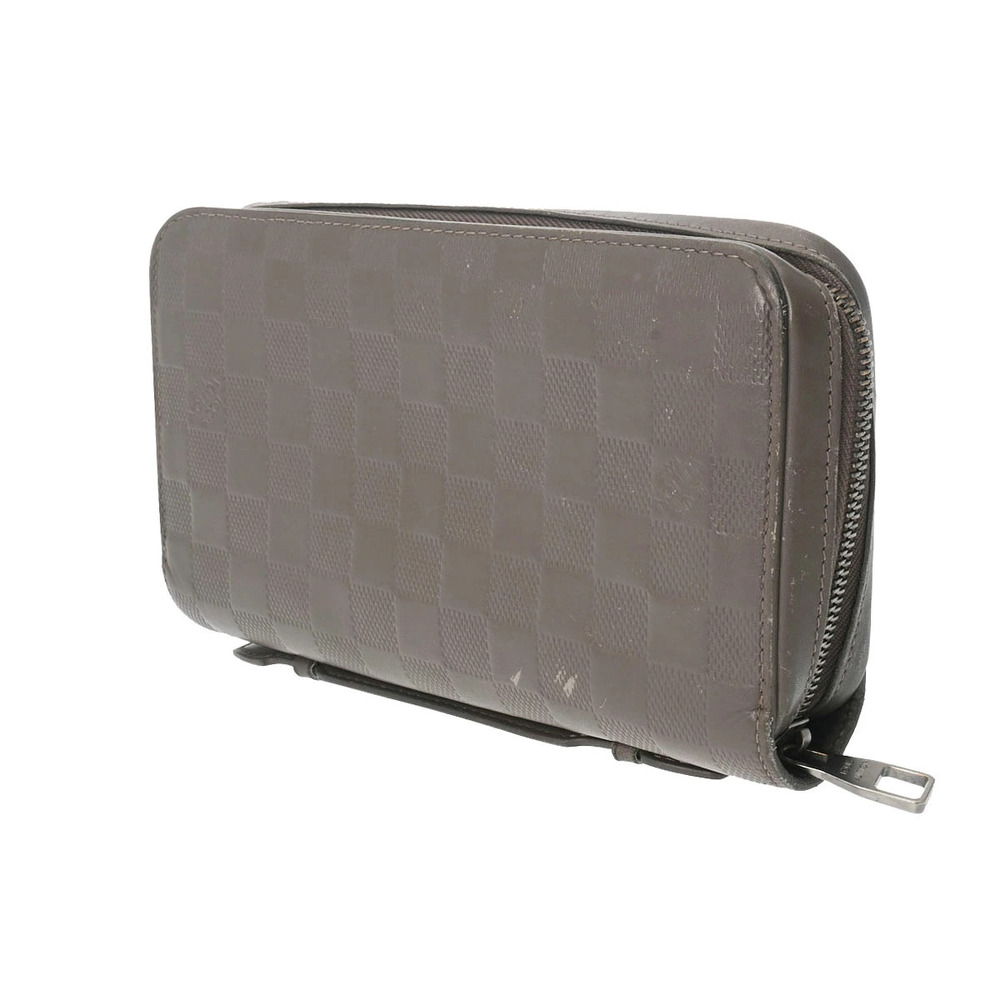 Louis Vuitton Zippy Damier Wallet Long Grani Infini Brown